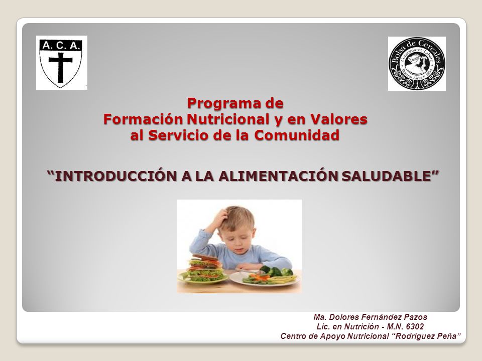 Alimentacion suficiente completa armonica adecuada